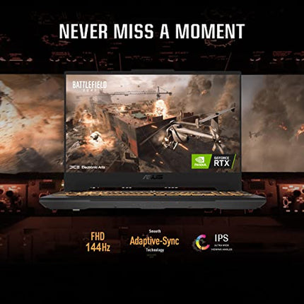 ASUS TUF GAMING F15 (2022), 15.6&#34;(39.62 CMS) FHD 144HZ, INTEL CORE I7-12700H 12TH GEN, RTX3050 TI 4GB GRAPHICS, GAMING LAPTOP (16GB/512GB SSD/90WHRS BATTERY/WINDOWS 11/GRAY/2.2 KG), FX507ZE-HN038W
