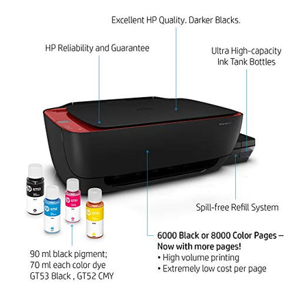 HP INK TANK 316 ALL-IN-ONE COLOUR PRINTER WITH UPTO 7500 BLACK AND 8000 COLOUR PAGES INCLUDED IN THE BOX - PRINT, SCAN &AMP; COPY FOR OFFICE/HOME