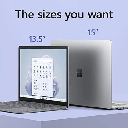 MICROSOFT NEW SURFACE LAPTOP5 13.5&#34; INTEL EVO 12 GEN I5 / 8GB / 256GB PLATINUM WITH WINDOWS 11 HOME, 365 FAMILY 30-DAY TRIAL &AMP; XBOX GAME PASS ULTIMATE 30-DAY TRIAL