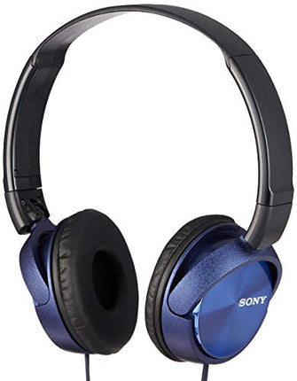 SONY DYNAMIC MDR-ZX310-L WIRED ON EAR HEADPHONES WITHOUT MIC (BLUE)