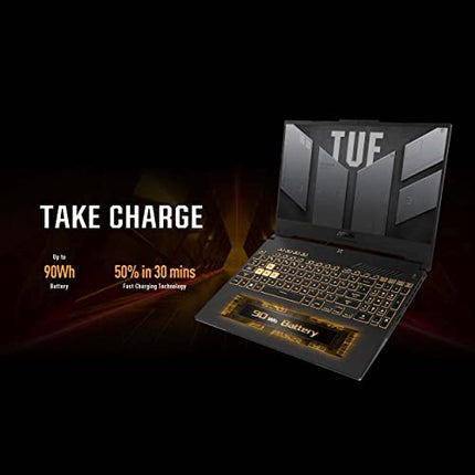 ASUS TUF GAMING F15 (2022), 15.6&#34;(39.62 CMS) FHD 144HZ, INTEL CORE I7-12700H 12TH GEN, RTX3050 TI 4GB GRAPHICS, GAMING LAPTOP (16GB/512GB SSD/90WHRS BATTERY/WINDOWS 11/GRAY/2.2 KG), FX507ZE-HN038W
