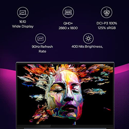 LENOVO YOGA SLIM 7 PRO INTEL EVO CORE I5-11320H 14&#34;(35.6CM) 2.8K LAPTOP(16GB/512GB SSD/WIN11/MSO 2021/90HZ/3YR BRAND WARRANTY/1.3KG),82NC00EWIN,5% INSTANT OFF ON APAY ICICI CREDITCARD (PRIME ONLY)