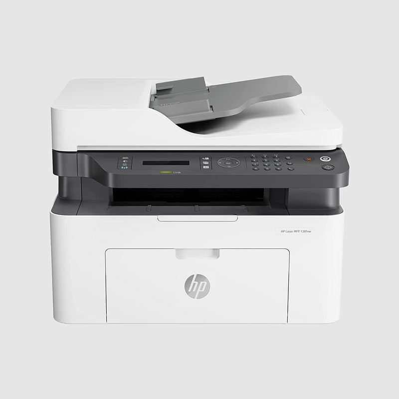 HP LASERJET 138FNW MONOCHROME COMPACT WI-FI PRINTER WITH NETWORK SUPPORT FOR RELIABLE, FAST PRINTING (PRINT, COPY, SCAN, FAX)[Like New]