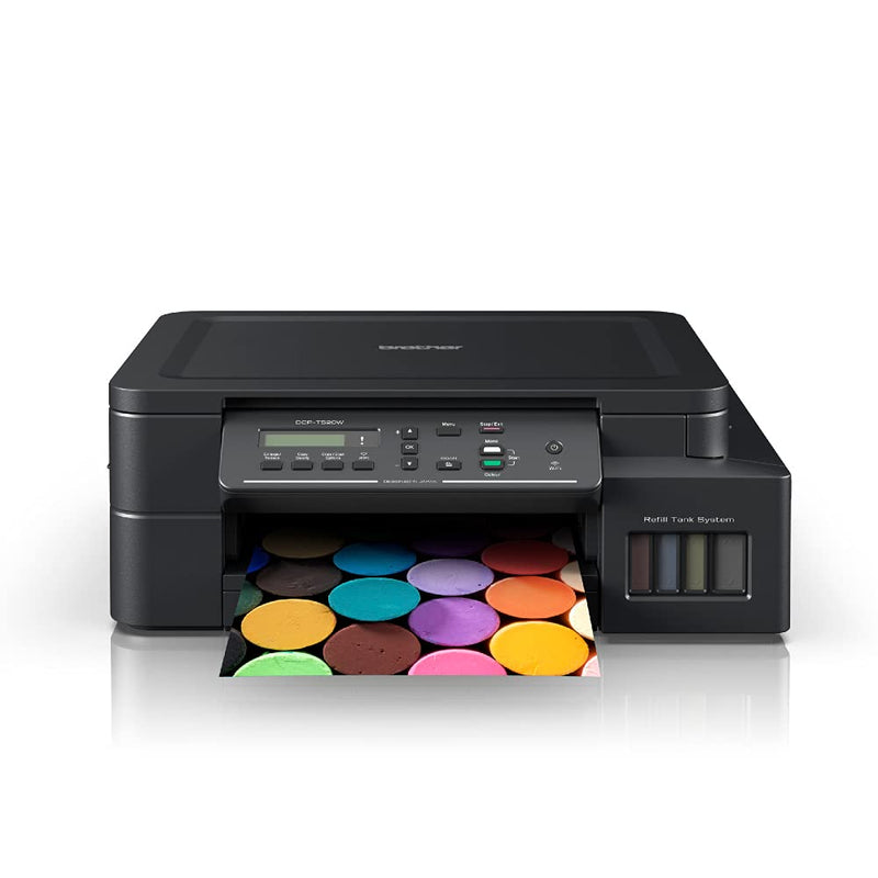 BROTHER DCP-T520W ALL-IN ONE INK TANK REFILL SYSTEM PRINTER WITH BUILT-IN-WIRELESS TECHNOLOGY[Like New]