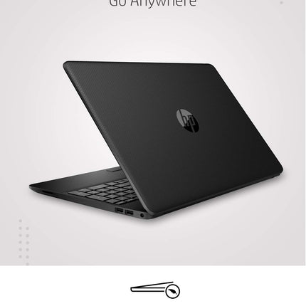 HP 15 AMD ATHLON 15.6 INCHES(39.6CM) HD LAPTOP, 3050U/4GB/1TB/WINDOWS 10/MS OFFICE (JET BLACK/1.85KG), 15S-GY0001AU
