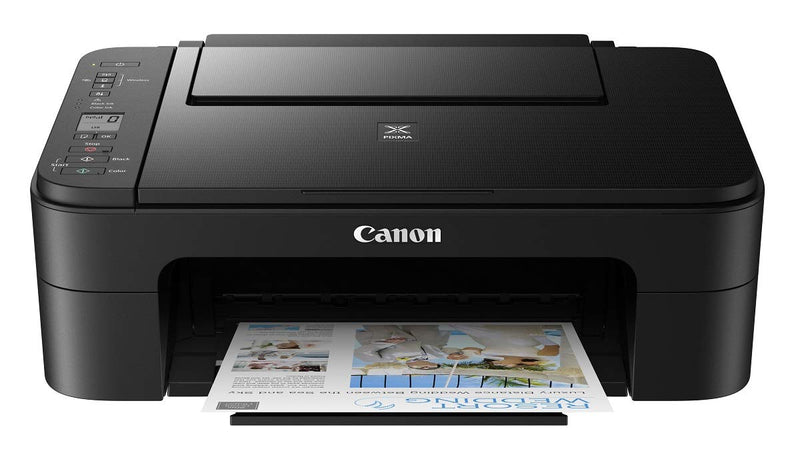 CANON PIXMA E3370 ALL-IN-ONE WIRELESS INK EFFICIENT COLOR PRINTER (BLACK)[Like New]