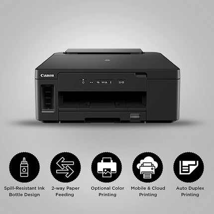 CANON PIXMA GM2070- SINGLE FUNCTION, WI-FI, MONOCHROME, INK TANK PRINTER WITH AUTO-DUPLEX PRINTING[Like New]