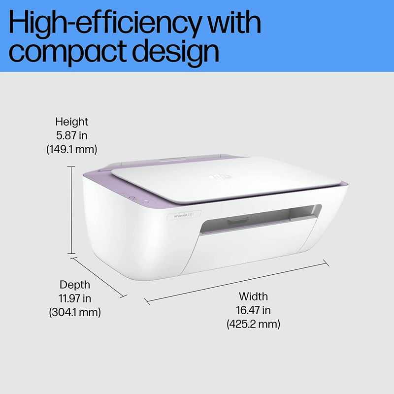 HP DESKJET 2331 COLOUR PRINTER, SCANNER AND COPIER FOR HOME/SMALL OFFICE, COMPACT SIZE, RELIABLE, EASY SET-UP THROUGH SMART APP ON YOUR PC CONNECTED THROUGH USB, IDEAL FOR HOME.[Like New]