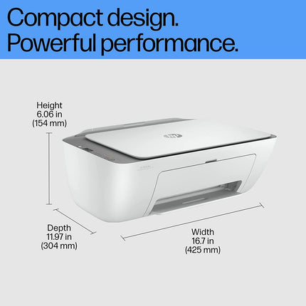 HP DESKJET INK ADVANTAGE 2776 AIO PRINTER, COPY, SCAN, WIFI, BLUETOOTH, USB, SIMPLE SETUP WITH HP SMART APP, IDEAL FOR HOME.[Like New]