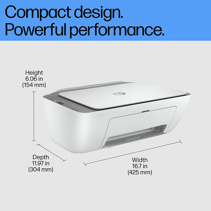 HP DESKJET INK ADVANTAGE 2776 AIO PRINTER, COPY, SCAN, WIFI, BLUETOOTH, USB, SIMPLE SETUP WITH HP SMART APP, IDEAL FOR HOME.[Like New]