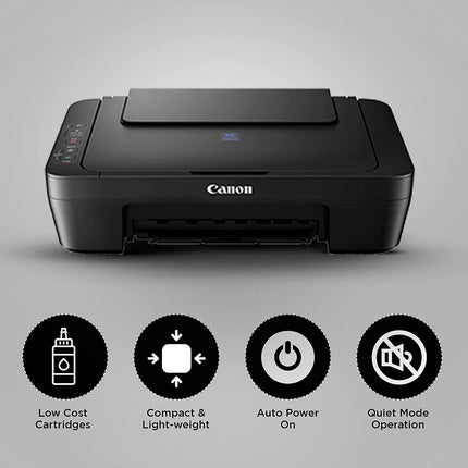 CANON PIXMA E410 ALL-IN-ONE INKJET PRINTER (BLACK)[Like New]