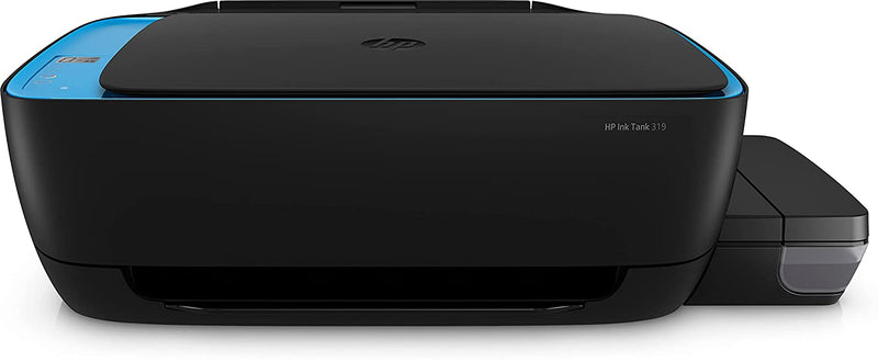 HP INK TANK 319 COLOUR PRINTER WITH 1 ADDITIONAL BLACK INK BOTTLE IN THE BOX, PRINT, SCAN &AMP; COPY FOR HOME/OFFICE, HIGH CAPACITY TANK (15,000 BLACK AND 8000 COLOUR), BORDERLESS PRINTING