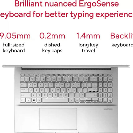ASUS VIVOBOOK PRO 15 RYZEN 7 OCTA CORE AMD R7-4800H - (16 GB/512 GB SSD/WINDOWS 11 HOME/4 GB GRAPHICS/NVIDIA GEFORCE GTX 1650 MAX Q) M6500IH-HN702WS CREATOR LAPTOP (15.6 INCH, COOL SILVER, 1.80 KG)