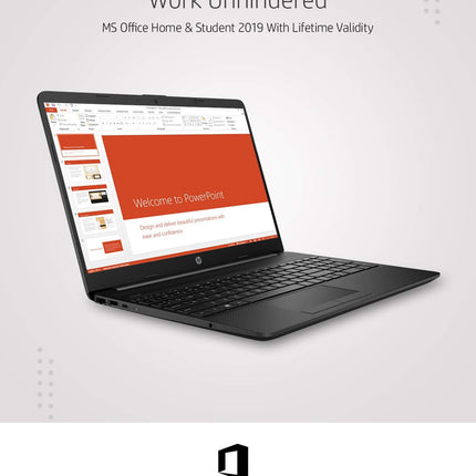 HP 15 AMD ATHLON 15.6 INCHES(39.6CM) HD LAPTOP, 3050U/4GB/1TB/WINDOWS 10/MS OFFICE (JET BLACK/1.85KG), 15S-GY0001AU