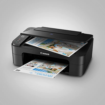 CANON PIXMA E3370 ALL-IN-ONE WIRELESS INK EFFICIENT COLOR PRINTER (BLACK)[Like New]