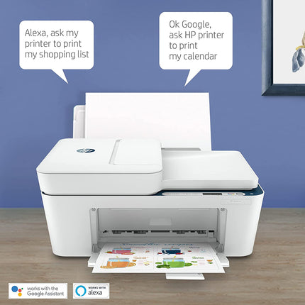 HP DESKJET INK ADVANTAGE 4178 AIO PRINTER, AUTOMATIC DOCUMENT FEEDER, COPY, SCAN, WIFI, BLUETOOTH, USB, SIMPLE SETUP WITH HP SMART APP, IDEAL FOR HOME.[Like New]