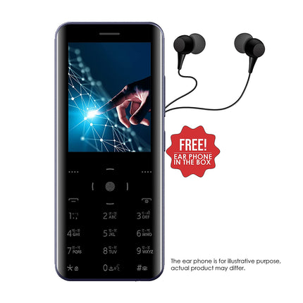 ITEL MAGIC3 WI-FI BLUETOOTH, USB, 9.5MM SLIM UNIBODY DESIGN, 2.8&#34; BIGGER DISPLAY IT6350 SMART TOUCH KEYPAD (BLACK)