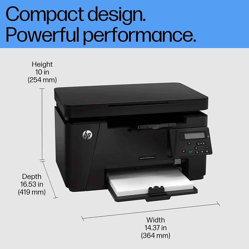 HP LASERJET PRO M126NW MULTI-FUNCTION MONOCHROME LASER PRINTER[Like New]