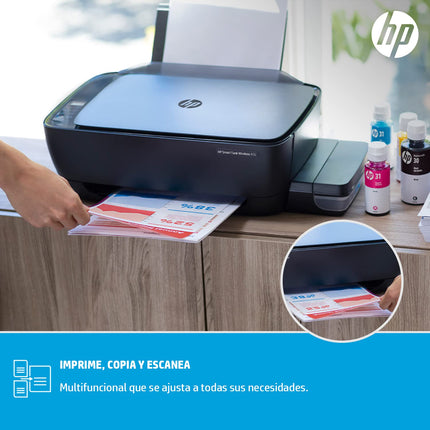 HP INK TANK 315 COLOR PRINTER, SCANNER, &AMP; COPIER WITH HIGH CAPACITY TANK FOR HOME, B&AMP;W PRINTS COMPACT