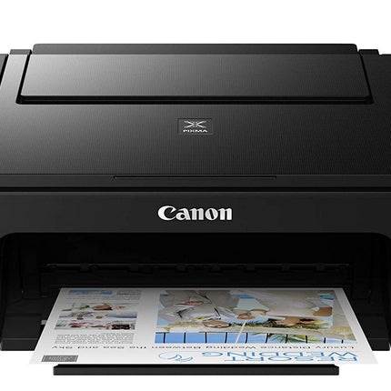 CANON PIXMA E3370 ALL-IN-ONE WIRELESS INK EFFICIENT COLOR PRINTER (BLACK)[Like New]