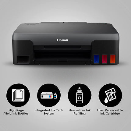 CANON PIXMA G1020 SINGLE FUNCTION INK TANK COLOUR PRINTER (BLACK)[Like New]