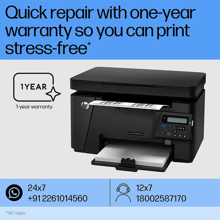 HP LASERJET PRO M126NW MULTI-FUNCTION MONOCHROME LASER PRINTER[Like New]