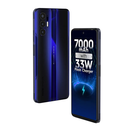 TECNO POVA 3 (ELECTRIC BLUE, 4GB RAM,64GB STORAGE) 7000MAH BATTERY 33W FAST CHARGER