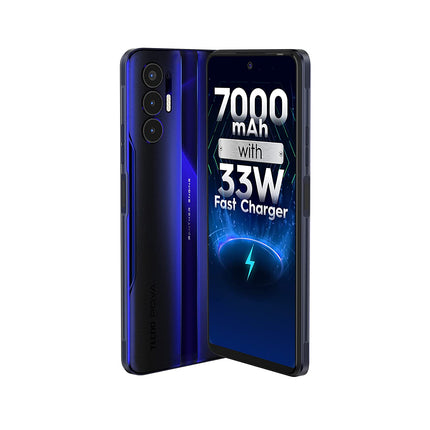 TECNO POVA 3 (ELECTRIC BLUE, 4GB RAM,64GB STORAGE) 7000MAH BATTERY 33W FAST CHARGER
