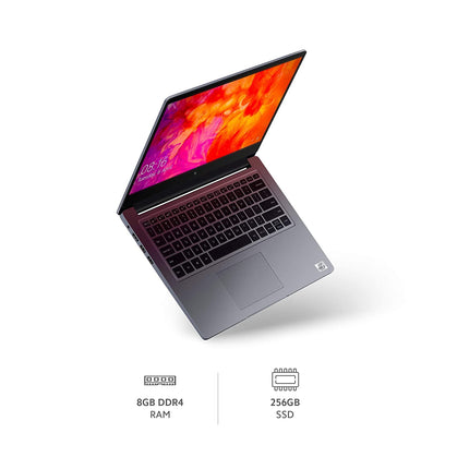 MI NOTEBOOK 14 INTEL CORE I5-10210U 10TH GEN 14 INCHES(35CM) BUSINESS LAPTOP (8GB/256GB SSD/WINDOWS 10 HOME/UHD GRAPHICS/SILVER/1.5KG), XMA1901-FC