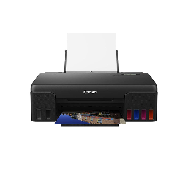 CANON PIXMA G570 SINGLE FUNCTION (PRINT ONLY) 6-COLOUR INKTANK WI-FI PHOTO PRINTER, BLACK, STANDARD[Like New]
