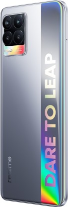 REALME 8 (CYBER SILVER, 128 GB)  (8 GB RAM)