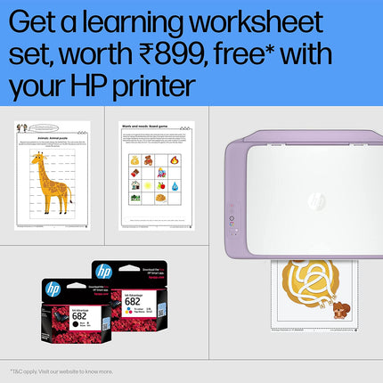 HP DESKJET 2331 COLOUR PRINTER, SCANNER AND COPIER FOR HOME/SMALL OFFICE, COMPACT SIZE, RELIABLE, EASY SET-UP THROUGH SMART APP ON YOUR PC CONNECTED THROUGH USB, IDEAL FOR HOME.[Like New]