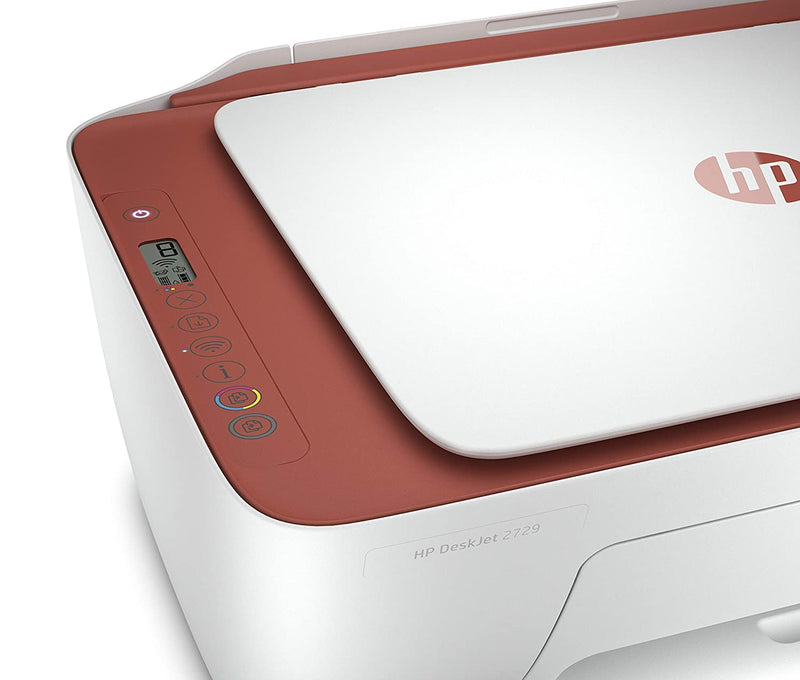 HP DESKJET 2729 AIO PRINTER, COPY, SCAN, WIFI, BLUETOOTH, USB, SIMPLE SETUP WITH HP SMART APP, IDEAL FOR HOME.[Like New]