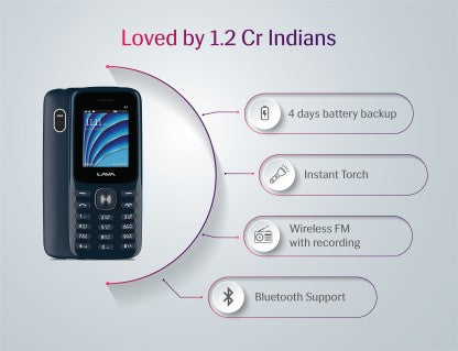 [Like New] LAVA A1 2021  (BLUE, SILVER)