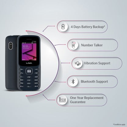 [Like New] LAVA A1 SUPER 2021  (BLUE, SILVER)