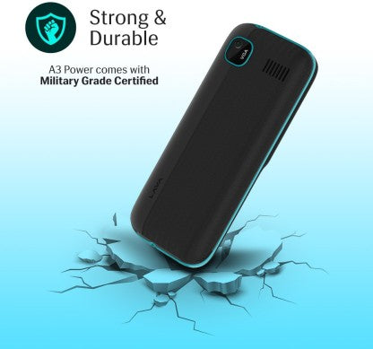 LAVA A3 POWER  (AQUA GREY)