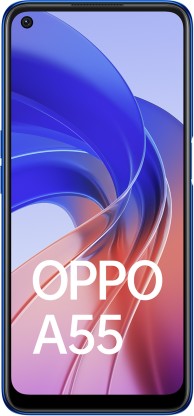OPPO A55 (RAINBOW BLUE, 64 GB)  (4 GB RAM)