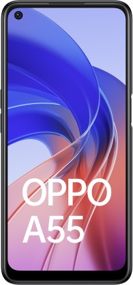 OPPO A55 (STARRY BLACK, 64 GB)  (4 GB RAM)