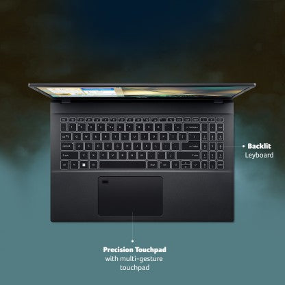 ACER ASPIRE 7 CORE I5 12TH GEN - (8 GB/512 GB SSD/WINDOWS 11 HOME/4 GB GRAPHICS/NVIDIA GEFORCE GTX 1650) A715-51G, A715-51G-527C GAMING LAPTOP  (15.6 INCH, CHARCOAL BLACK, 2.1 KG)