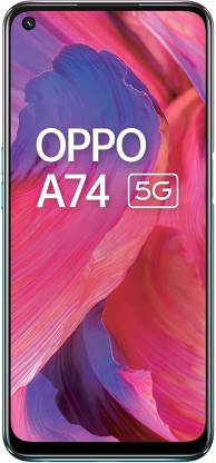 OPPO A74 5G (FANTASTIC PURPLE, 128 GB)  (6 GB RAM)