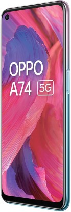 OPPO A74 5G (FANTASTIC PURPLE, 128 GB)  (6 GB RAM)