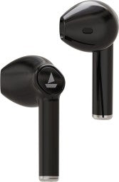 BOAT AIRDOPES 131 WITH UPTO 60 HOURS AND ASAP CHARGE BLUETOOTH HEADSET  (ACTIVE BLACK, TRUE WIRELESS)