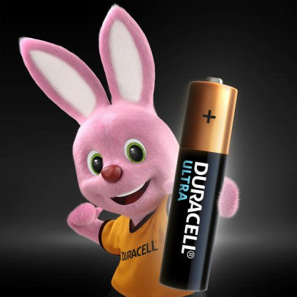DURACELL ULTRA ALKALINE AAA   BATTERY  (PACK OF 4) [Like New]