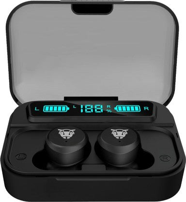 ANT AUDIO TWS 800 BLUETOOTH HEADSET  (BLACK, TRUE WIRELESS)