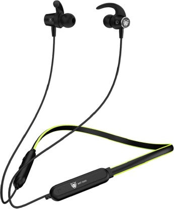 ANT AUDIO WAVE SPORTS 540 BLUETOOTH HEADSET  (NEON GREEN, IN THE EAR)