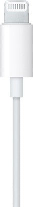 APPLE EARPODS WITH LIGHTNING CONNECTOR WIRED HEADSET  (WHITE, IN THE EAR)