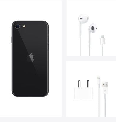 Apple iPhone SE (Black, 256 GB) (Includes EarPods, Power Adapter)