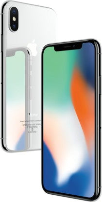 APPLE iPhone X (Silver, 64 GB)