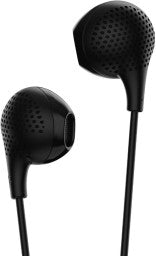 BOAT BASSHEADS 104 WIRED HEADSET  (BLACK, IN THE EAR)