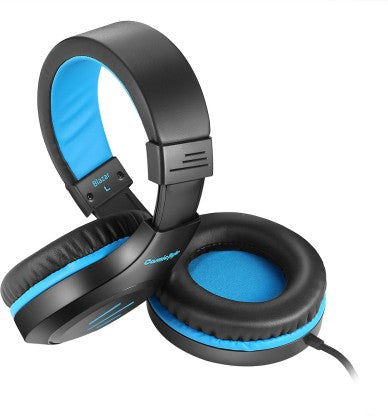 COSMIC BYTE BLAZAR WIRED GAMING HEADSET  (BLUE, ON THE EAR)